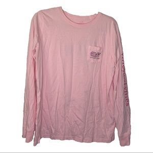 VINEYARD VINES - Pink Long-sleeve Valentines Shirt